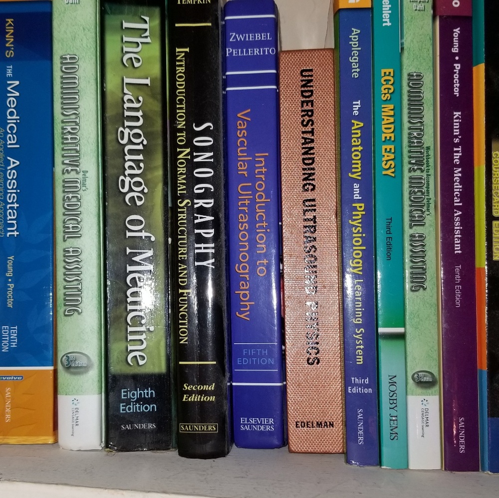 📒SET OF 15 CARDIOVASCULAR ULTRASOUND TEXT BOOKS📒